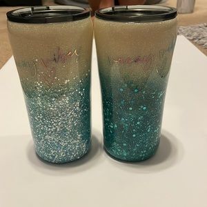 RTIC 16oz tumblers with lids, sold separate or together.